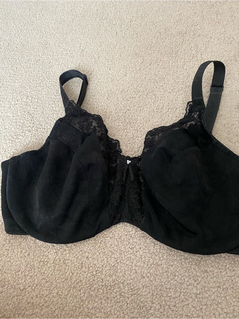BUNDLE OF “3” WACOAL BRAS— BLACK. 34 DD - Picture 5 of 10